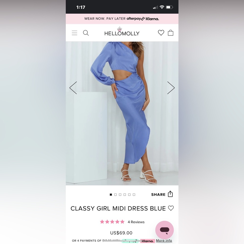Hello Molly Classy Girl Midi Dress